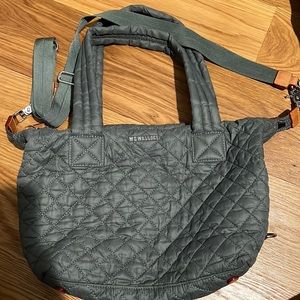 Mz wallace medium sutton army green/orange lining